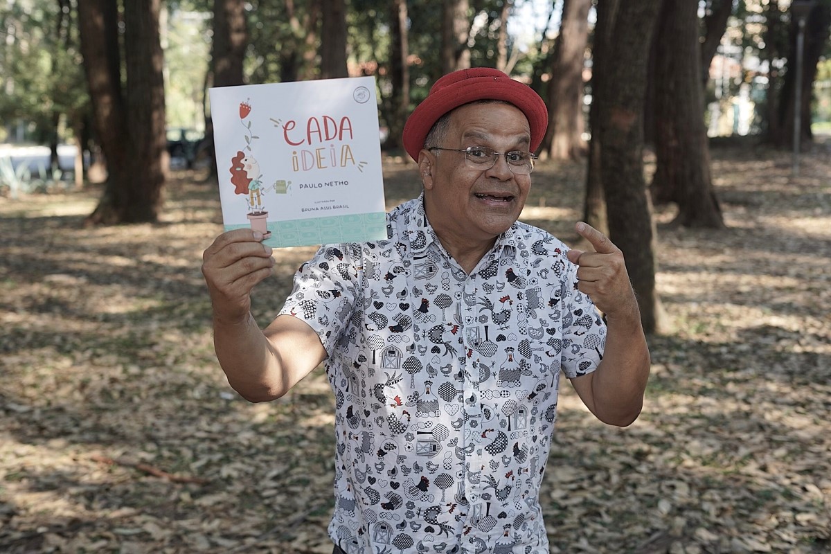 Paulo Netho lança Cada Ideia, mais um livro dedicado ao público infantil