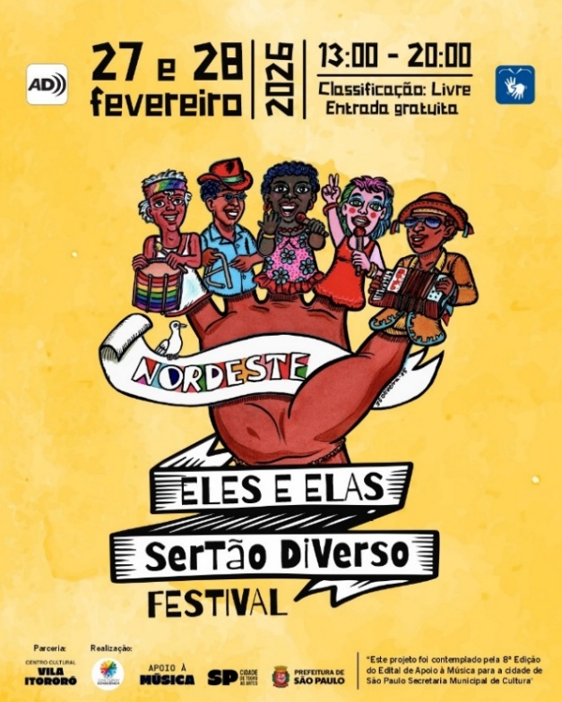 A força da cultura nordestina é celebrada em 2 dias do festival Eles e Elas – SerTão DiVerso na Vila Itororó