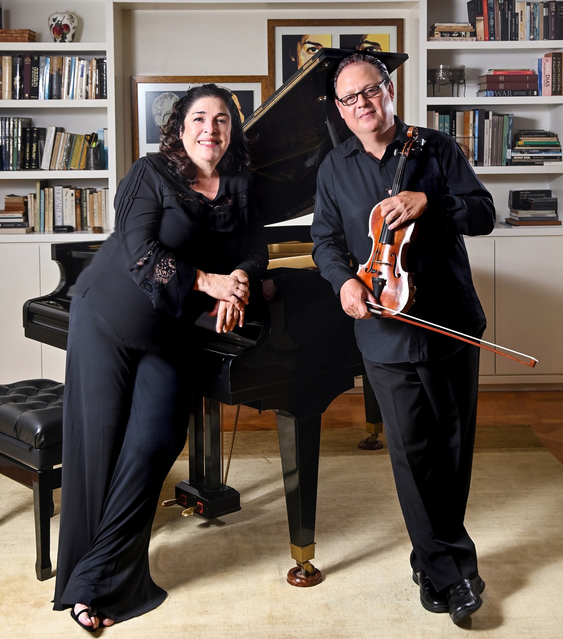 Centro de Música Brasileira apresenta recital do Duo Brucoli & Diniz