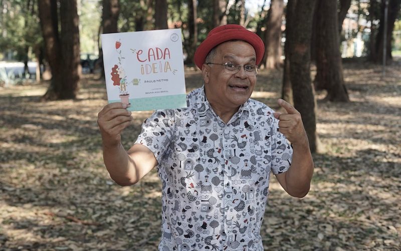 Paulo Netho lança Cada Ideia, mais um livro dedicado ao público infantil