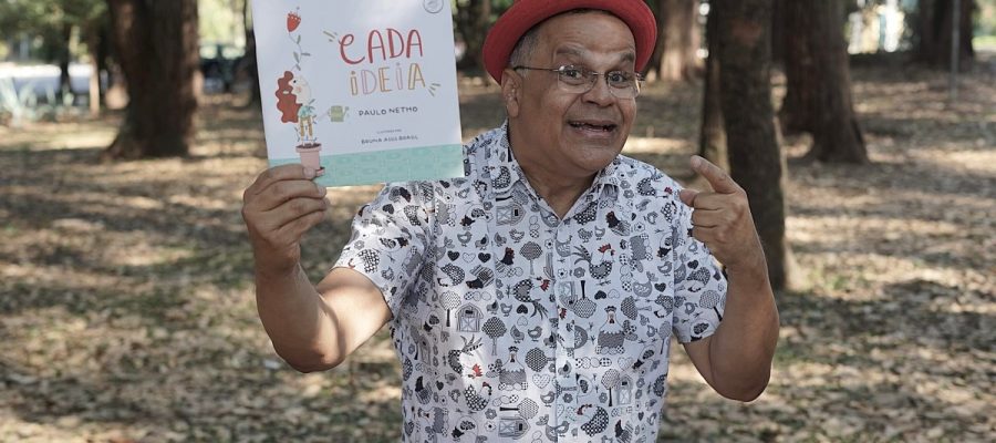 Paulo Netho lança Cada Ideia, mais um livro dedicado ao público infantil
