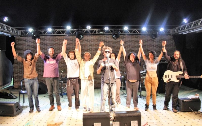 Showzão, performances e recitais marcaram o lançamento de mais uma obra de Erton Moraes